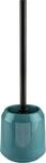 WC-Garnitur KLEINE WOLKE "Mystic", blau (petrol), B:11cm H:38,8cm L:11cm &Oslash;:11cm,