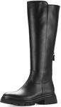 Stiefel GABOR, Damen, Gr. 44, Normalschaft, schwarz, Kalbsleder, unifarben,...