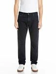 Straight-Jeans REPLAY "Aideen", Herren, Gr. 30, L&auml;nge 32, schwarz (dunkelblau...