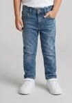 5-Pocket-Jeans STACCATO, Jungen, Gr. 98, N-Gr, blau (light blau d), Denim/Jeans,