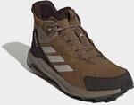 Wanderschuh ADIDAS TERREX "ANYLANDER MID, LEDER", Herren, Gr. 47, braun oxide,...