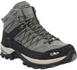 Wanderschuh CMP "Rigel Mid WP", Damen, Gr. 44, grau (grau, gr&uuml;n), Obermaterial: 100%