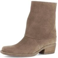 Westernstiefelette GABOR, Damen, Gr. 35, braun (taupe), Veloursleder, unifarben,