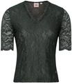 Shirtbluse SPIETH & WENSKY "Arktis", Damen, Gr. 32, gr&uuml;n (d,gr&uuml;n), Obermaterial: