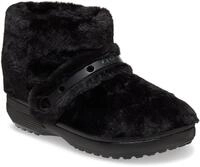 Winterboots CROCS "Unfurgettable Boot", Damen, Gr. 36, schwarz, Croslite&trade;, Textil,