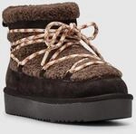 Winterboots ESPRIT "PITERA", Damen, Gr. 36, Warmfutter, braun (dunkelbraun),