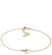 Armkette ELLI "Armband Herz Verschlungen Lovely Symbol 925 Silber" Gr. 180,...