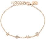 Silberarmband TAMARIS "Schmuck Geschenk Silber 925 Armkette Love Letters", rosa