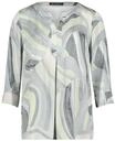 Schlupfbluse BETTY BARCLAY "Schlupfbluse mit Muster", Damen, Gr. 36, gr&uuml;n (mint,