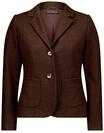 Jackenblazer BETTY BARCLAY "Wollblazer mit aufgesetzten Taschen", Damen, Gr. 36,