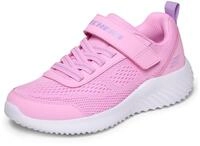 Sneaker SKECHERS "BOUNDER", M&auml;dchen, Gr. 27, blau (rosa), Textil, Basic, Schuhe