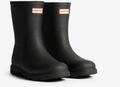 Gummistiefel HUNTER "UNISEX DOWNPOUR SHORT INSULATED BOOT", Damen, Gr. 36, schwarz,