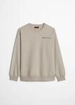 Sweatshirt MARC O'POLO, Jungen, Gr. 140, beige (gray silk), Sweatware,...