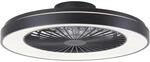 BRILLIANT LED Deckenleuchte "Mazzaro", schwarz, 1, &Oslash; 57cm H: 14cm, 1 Stk., Leuchten,