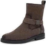 Stiefelette TAMARIS, Damen, Gr. 38, Synthetik Textil, beige (braun), Leder,...