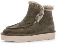 Winterboots GABOR, Damen, Gr. 35, Textil, braun (oliv), Veloursleder, unifarben,