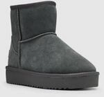 Winterboots ESPRIT "PITERA", Damen, Gr. 36, Warmfutter, grau, Veloursleder,...
