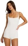 Badeanzug ROXY "Roxy Sunshine One-Piece", Damen, Gr. L, wei&szlig; (cloud dancer),