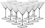 Martiniglas SPIEGELAU "Martinigl&auml;ser Lifestyle 220 ml 12er Set transparent", bunt