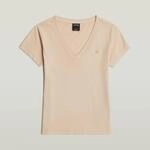 V-Shirt G-STAR "Overdyed Form v t wmn", Damen, Gr. XS, beige (moonlight gd),...