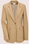 Jackenblazer MADELEINE "Blazer Longblazer mit Reverskragen", Damen, Gr. 34,...