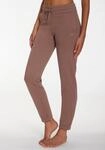 Relaxhose H.I.S, Damen, Gr. 44/46, N-Gr, grau (taupe), Sweatware, Obermaterial: 60%