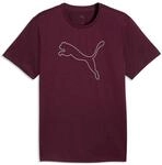 Trainingsshirt PUMA "M TAD ESSENTIAL HEATHER CAT TEE (CF LARGE CAT)", Herren, Gr. S,