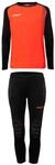 Sportanzug UHLSPORT "Torwart-Sets Impulse Junior Kids", Kinder, Gr. 152, rot (fluo