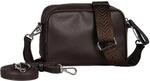 Handtasche GABOR "Silena", Damen, Gr. B/H/T: 22cm x 15cm x 7cm, braun (schwarz