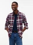 Flanellhemd TOMMY JEANS "REGULAR FLANNEL CHECK SHIRT", Herren, Gr. XXXL (60/62),