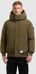 Winterjacke KHUJO "BENSON", Herren, Gr. S, gr&uuml;n (everglades gr&uuml;n), Web,