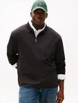 Langarm-Poloshirt "ZIP INTERLOCK POLO", Herren, Gr. XXL, schwarz, Jersey,