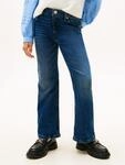 Schlagjeans TOMMY HILFIGER "FLARE DARK JEANS", M&auml;dchen, Gr. 3 (98), N-Gr, blau
