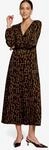 Maxikleid ZERO, Damen, Gr. 42, N-Gr, braun, schwarz, Web, Obermaterial: 97%