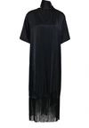 Midikleid SOAKED IN LUXURY "Damen Kleid SLVerona", Damen, Gr. L, N-Gr, schwarz,