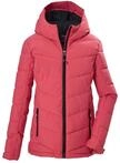 Steppjacke KILLTEC "KOW 220 GRLS QLTD JCKT", M&auml;dchen, Gr. 164, pink (beere),