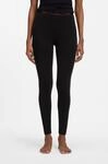 Leggings HUGO UNDERWEAR, Damen, Gr. S, N-Gr, schwarz (schwarz 001), Jersey,