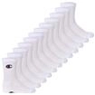 Kurzsocken CHAMPION "Socken 12er Pack", Kinder, Gr. 27-30, N-Gr, wei&szlig;, Obermaterial: