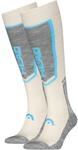 Skistr&uuml;mpfe HEAD "HEAD SKI COMFORT KNEEHIGH", Gr. 31-34, sanftes wei&szlig;, light...
