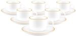 Espressotasse SELTMANN WEIDEN "Espressotassen mit Untertassen Sento Home Pure Lines