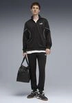 Trainingsanzug PUMA "POLY PIPING SUIT", Herren, Gr. S, schwarz (puma schwarz),