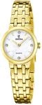 Quarzuhr FESTINA "Mademoiselle", goldfarben, perlmuttfarben, Armbanduhren, Damen,