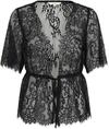 Kurzarmbluse CREAM "Damen Bluse kurzarm CRSaffron", Damen, Gr. 38, schwarz...