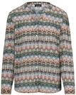 Druckbluse GOLDNER "Kurzgr&ouml;&szlig;e Feminine Bluse im Country-Stil", Damen, Gr. 19,...