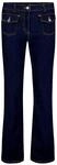 Bootcuthose BETTY BARCLAY "Flared Cut-Jeans mit aufgesetzten Taschen", Damen,...