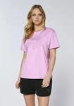 Print-Shirt CHIEMSEE, Damen, Gr. S (34/36), rosa (orchid), 100% Baumwolle, Rundhals,