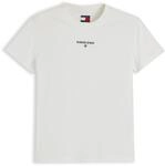 Rundhalsshirt TOMMY JEANS "TJW REG CLASSIC LOGO SS TEE", Damen, Gr. XS (34),...