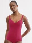 BH-Hemd SLOGGI "ZERO Feel 2.0 THE UP Bra Shirt", Damen, Gr. XL, N-Gr, rot...