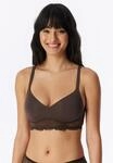 Soft-BH SCHIESSER "Unique Premium", Damen, Gr. 75, Cup A, 330, deep braun,...