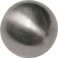 Gardinenstangen-Endst&uuml;ck GARDINIA "Memphis", silber (edelstahlfarben), 2 Stk.,